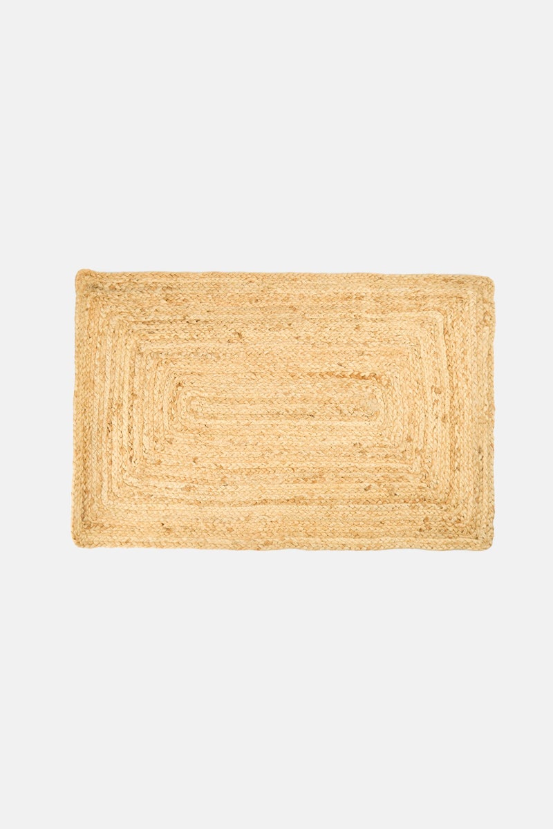 Muy Mucho Jute Rug 50 x 80 cm, Beige - Image 1