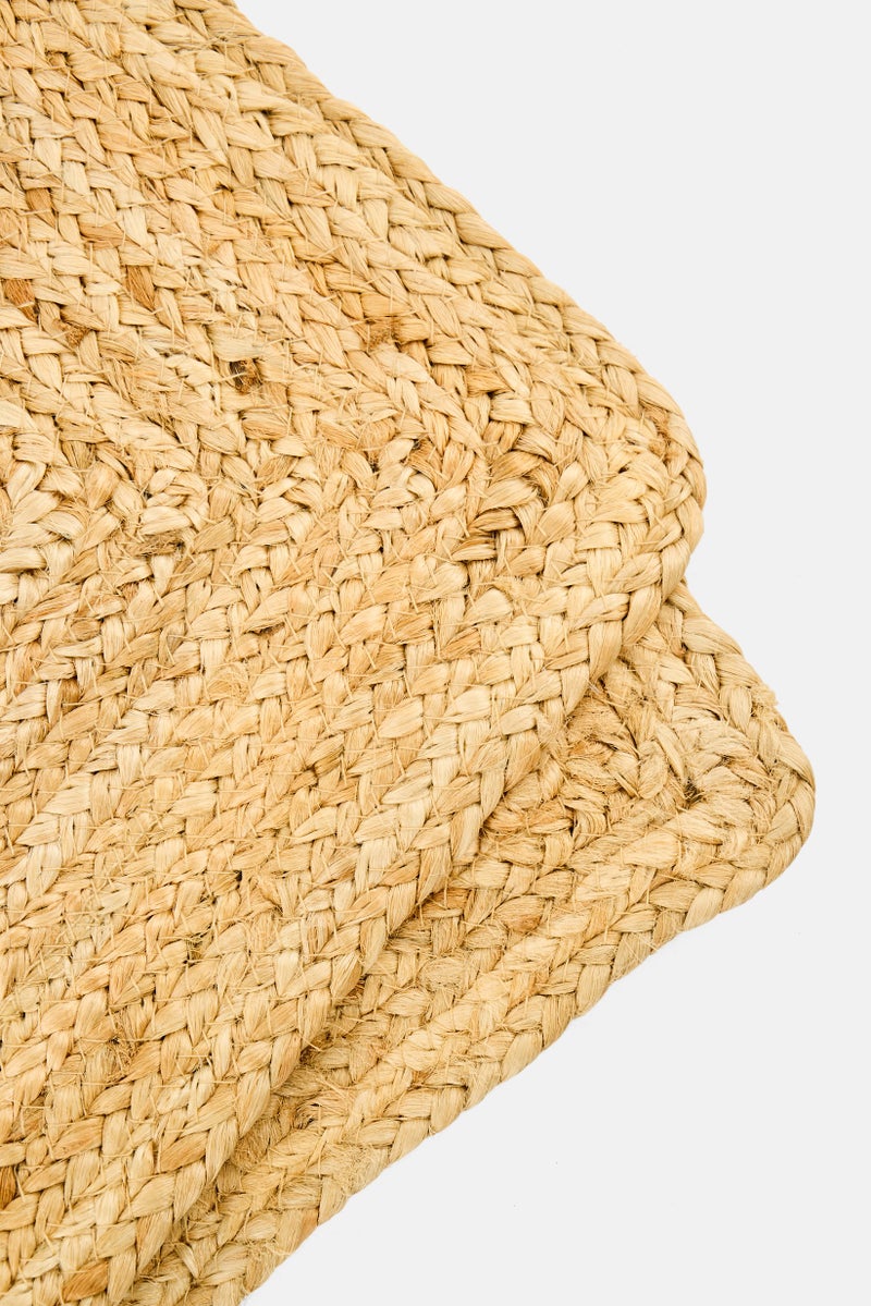 Muy Mucho Jute Rug 50 x 80 cm, Beige - Image 3