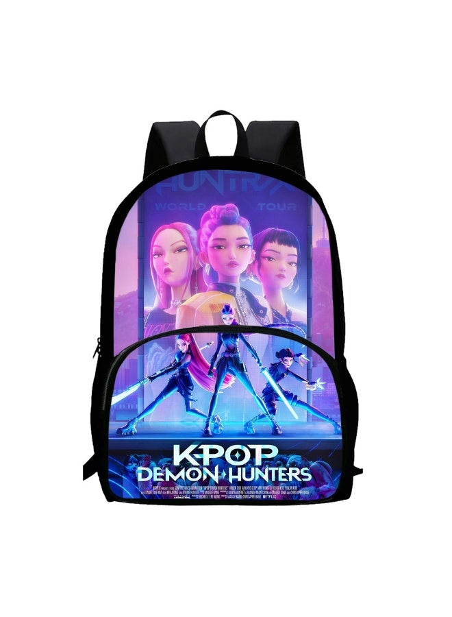 عام كبوب شيطان الصيادين على ظهره الحقائب المدرسية للمراهقين وطلاب المدارس الابتدائية الرجال والنساء الترفيه الرياضة على الظهر - Image 1