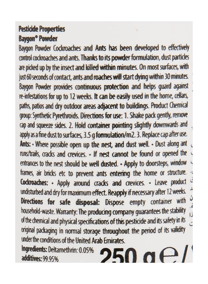 Baygon Crawling Insect Killer Powder - Image 3
