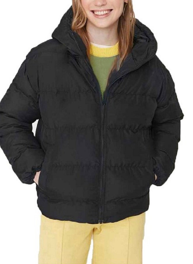 general Puffer Jacket with Removable Hood For Women - Image 2