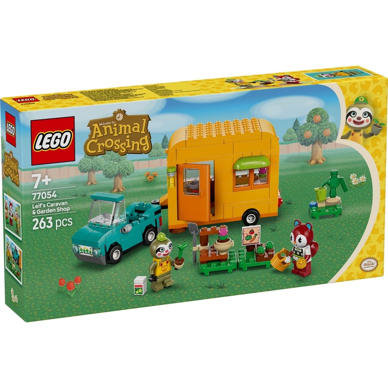 LEGO - Animal Crossing Leif's Caravan & Garden Shop 263 Pieces - 77054 - Image 1