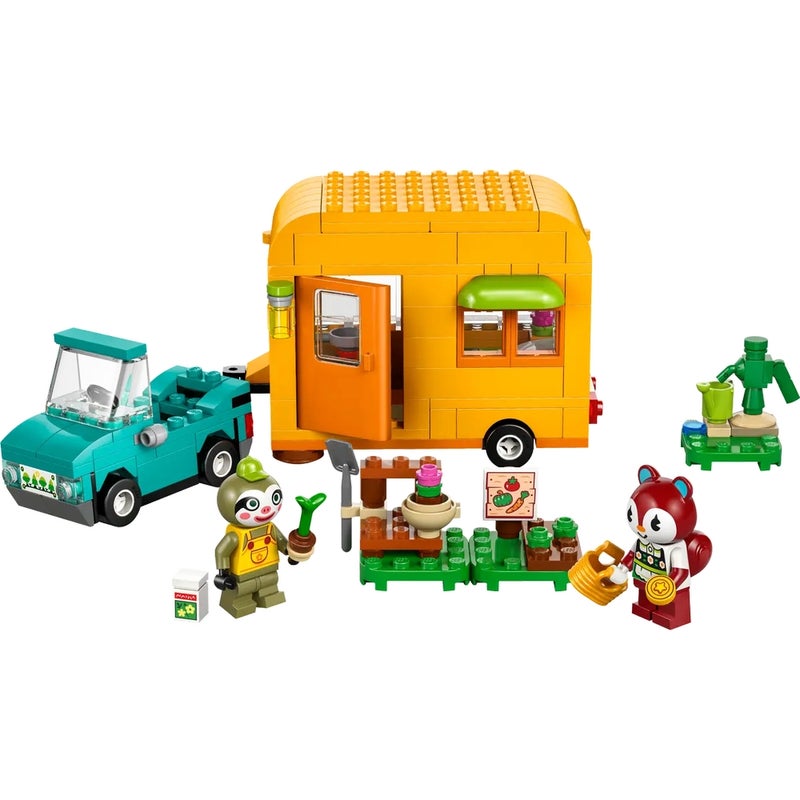 LEGO - Animal Crossing Leif's Caravan & Garden Shop 263 Pieces - 77054 - Image 3