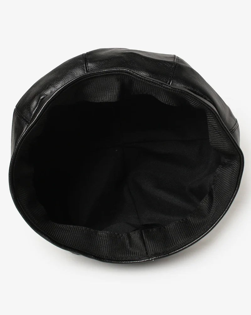 Haute Sauce  Solid Black Stylish Hat  | Best Price UAE