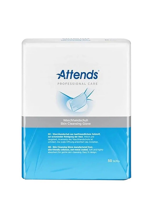 Attends Skin Cleansing Glove 20X50 - 35191 - Image 1