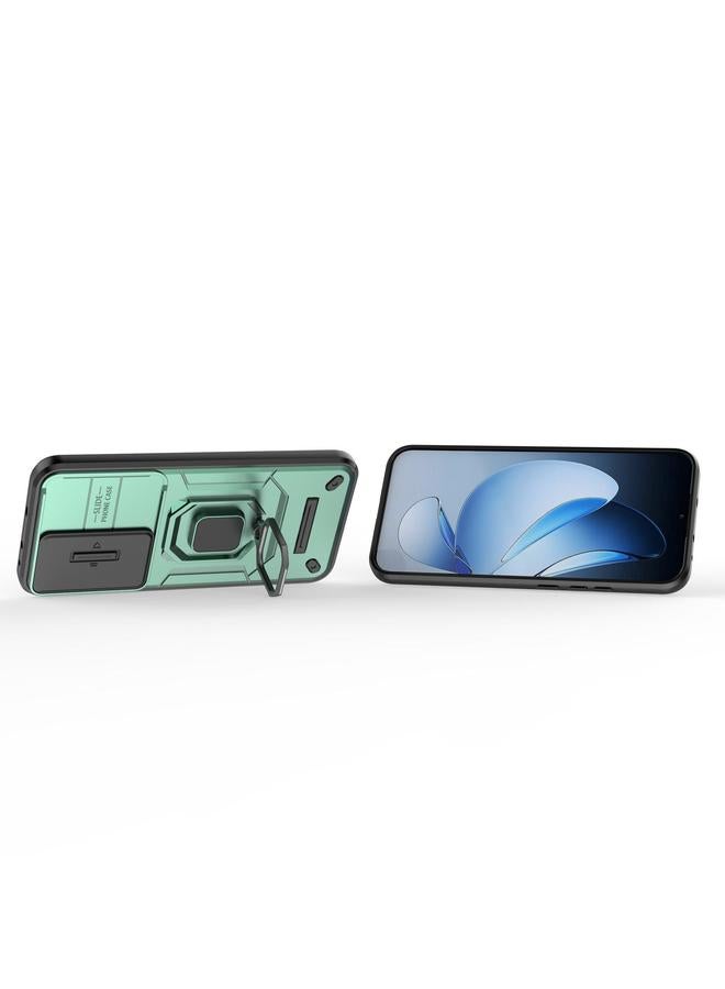 S-TOP Case For OPPO Reno13 5G Global Sliding Camshield TPU + PC Shockproof Phone Case with Holder - Image 4
