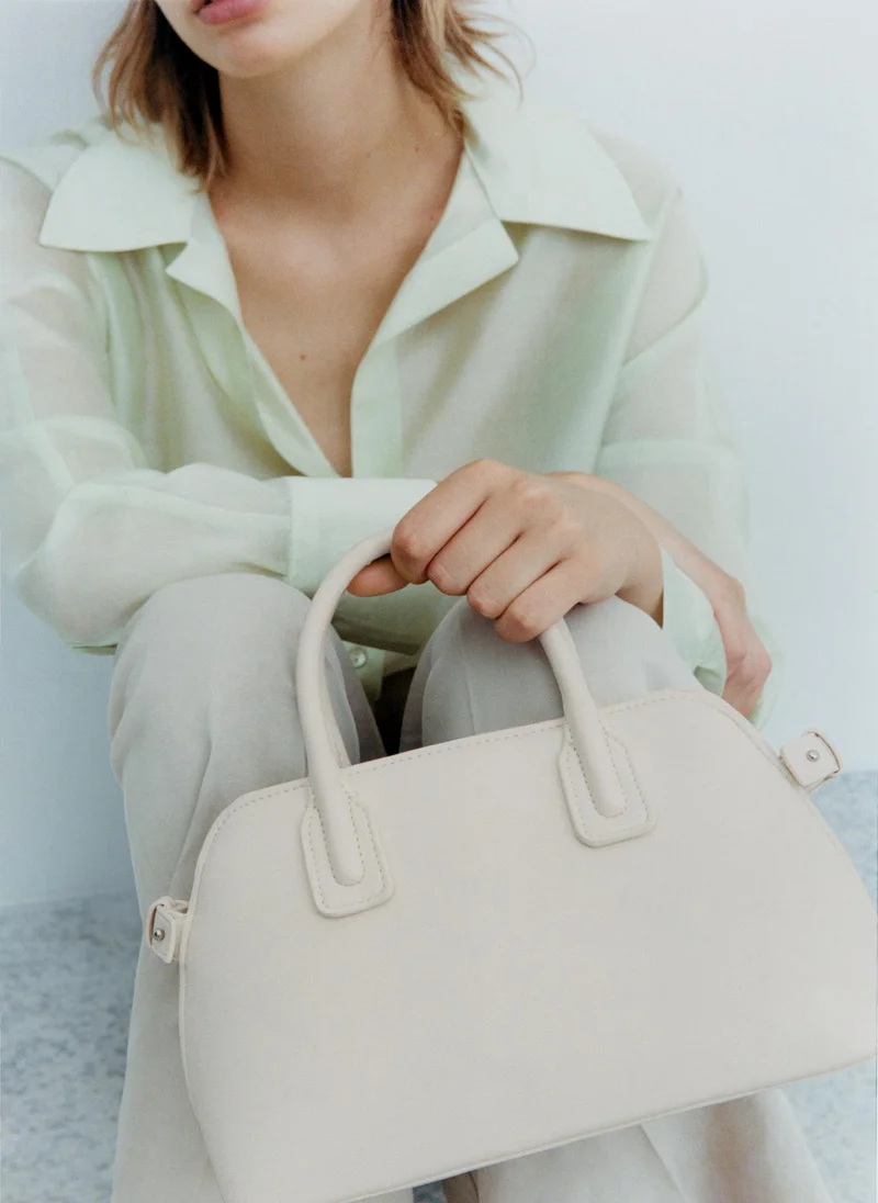 MANGO Double-Handle Bowling Bag