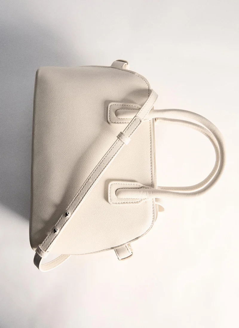 MANGO Double-Handle Bowling Bag