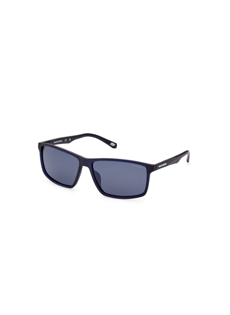 SKECHERS FULL RIM RECTANGULAR MALE SUNGLASS SE617492D61