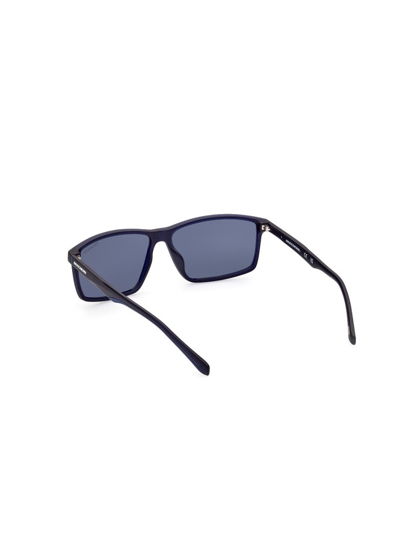 SKECHERS FULL RIM RECTANGULAR MALE SUNGLASS SE617492D61