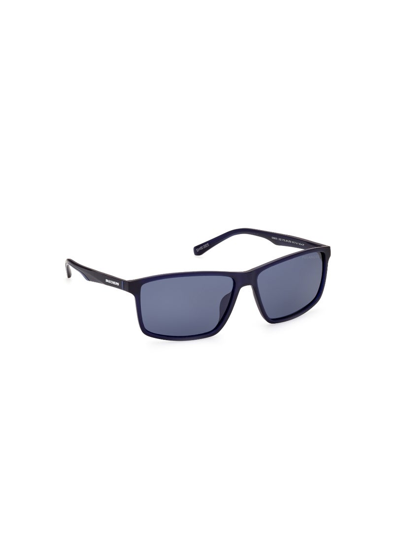SKECHERS FULL RIM RECTANGULAR MALE SUNGLASS SE617492D61