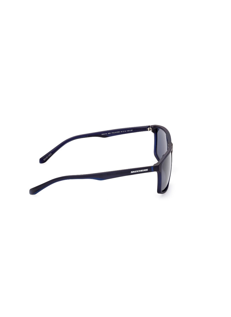 SKECHERS FULL RIM RECTANGULAR MALE SUNGLASS SE617492D61