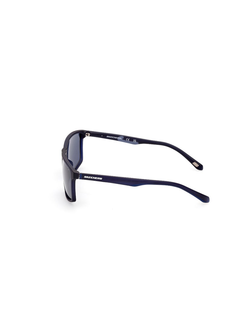 SKECHERS FULL RIM RECTANGULAR MALE SUNGLASS SE617492D61