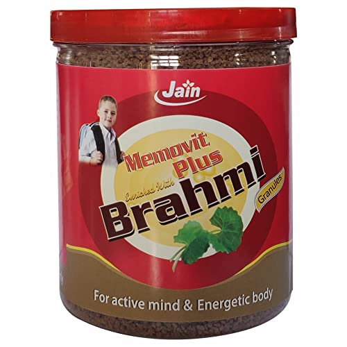 JAIN Memovit Plus Brahmi Granules 500g, Chocolate | 100% Natural Ayurvedic - Image 1