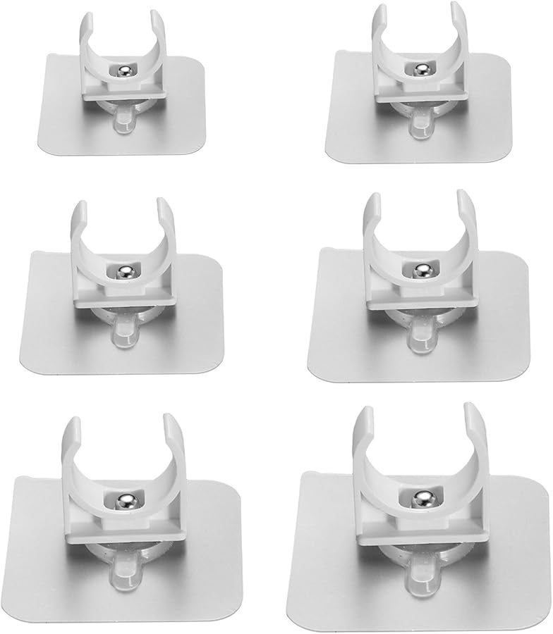 مشابك الأنابيب المثبتة على الحائط قطر 16 مم 10 قطع حوامل أقواس الأنابيب سهلة التركيب - Image 5