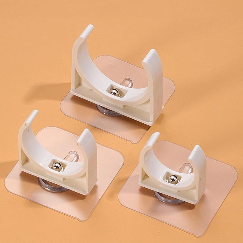 مشابك الأنابيب المثبتة على الحائط قطر 16 مم 10 قطع حوامل أقواس الأنابيب سهلة التركيب - Image 4