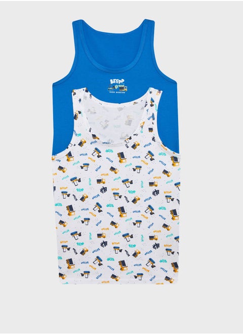 Boy 2 Piece Regular Fit Undershirt