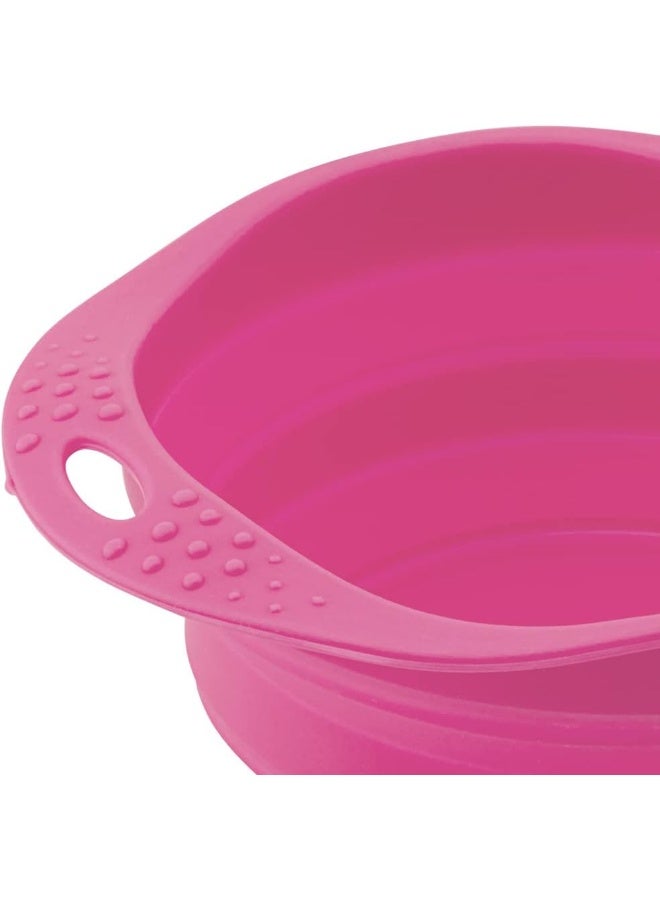 Beco Travel Bowl - Collapsable Silicone Food and Water Bowl for Dogs - M - Green - Image 5