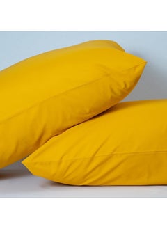 Atelier Set of 2 Pillow Cases 400 Thread Count 100% Cotton Long Staple Pillowcase, Durable and Silky Soft Pillow Covers, Natural Luxurious Hotel Class Bedding