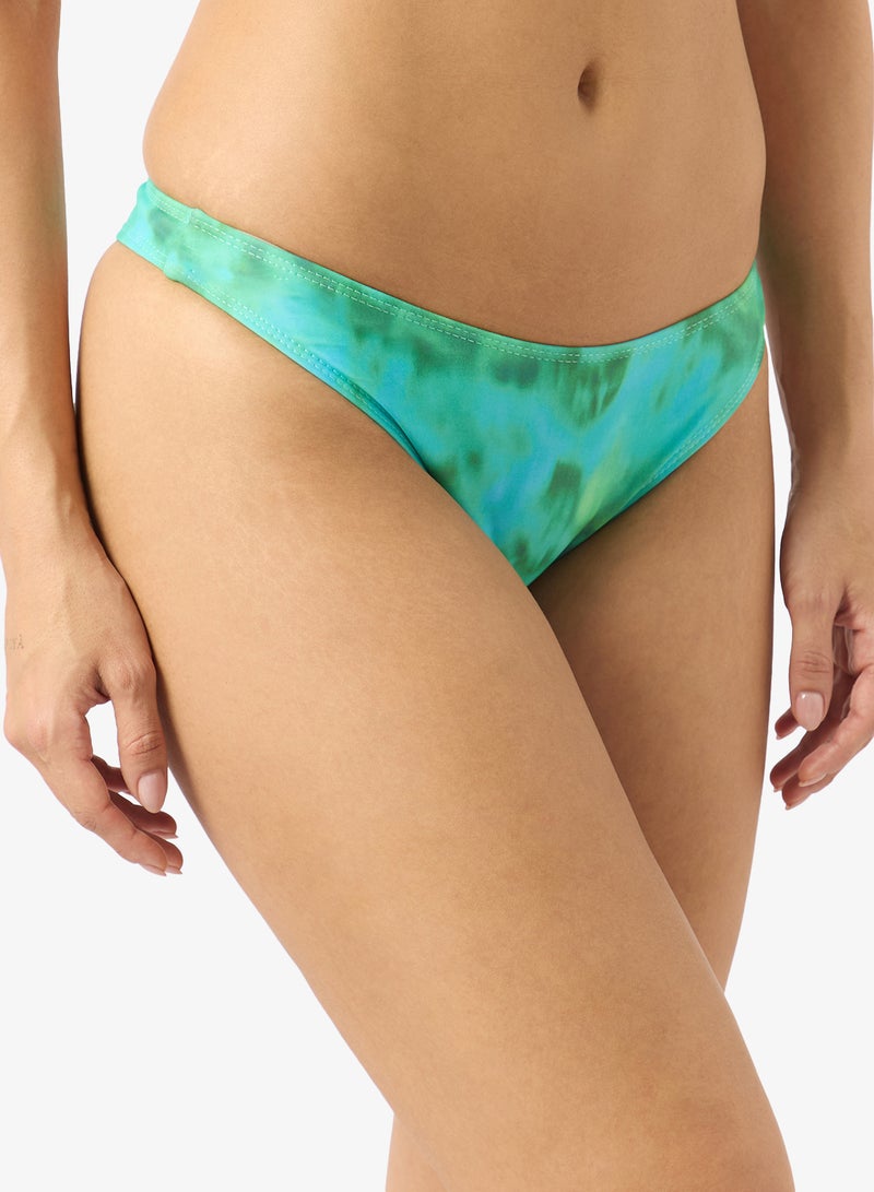 Soleira Printed Bikini Set With Beach Skirt - Image 4