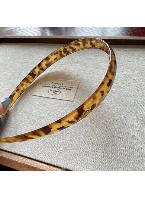 Non-Slip Elegant Headband Brown