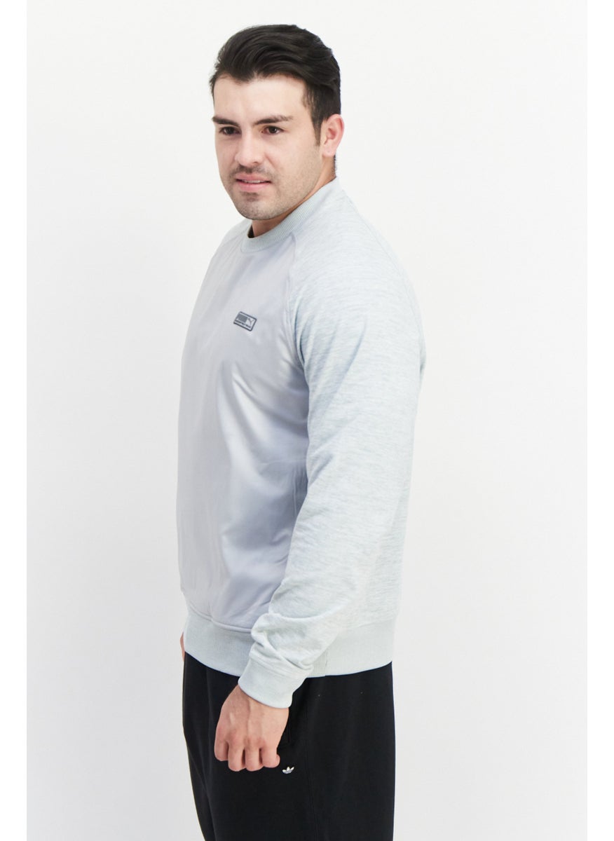 PUMA Men Sportswear Fit Training Sweatshirt, Grey  - Image 2