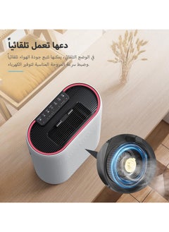 keloray Air Purifier Large Room Up to 60 ㎡ with Air Quality Sensors, H13 True HEPA Filter Remove 99.97% for Dust Pet Dander ZY2866  - Image 4