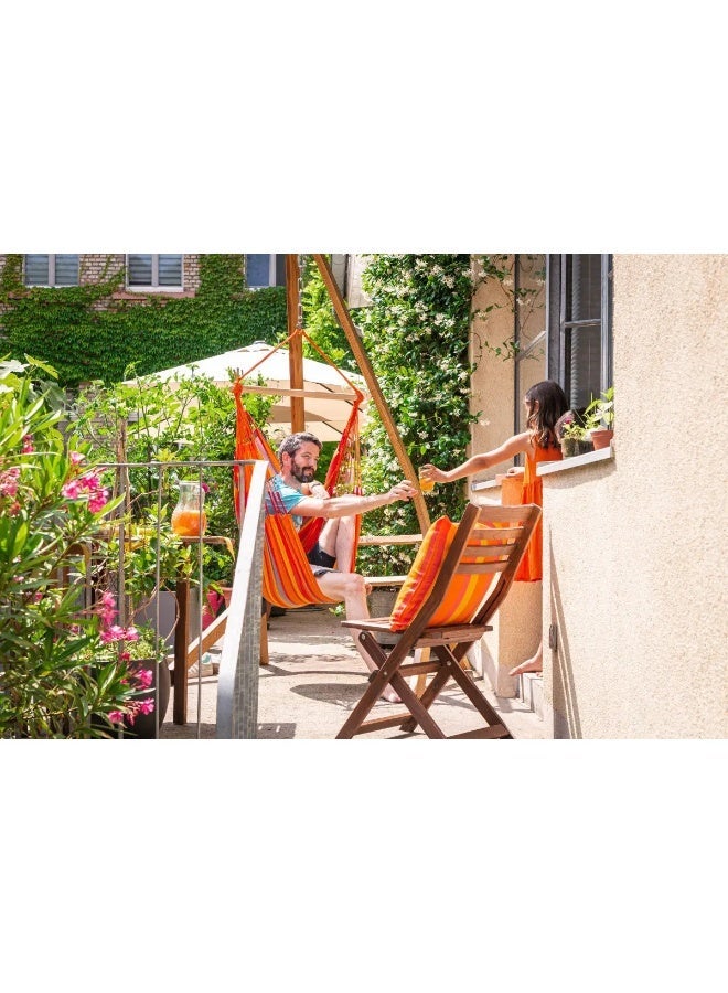 LA SIESTA Amante Outdoor Pillow Cover 50x50 cm – Weatherproof, Quick-Drying, UV-Resistant Cushion Case for Hammocks, Patio & Garden with Zipper Stylish & Durable Design (Toucan) - Image 2