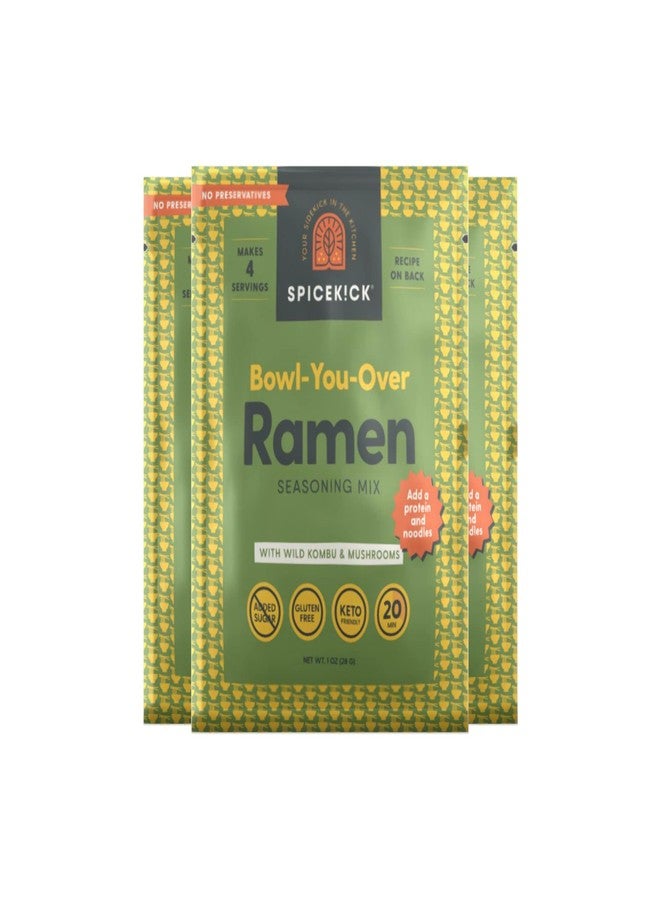 Spicekick Ramen Seasoning Flavor Packets Only (4 Pack) | Gluten Free Ramen Seasoning - Image 1