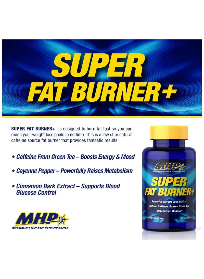ام اتش بي م.ح.ب، سوبر فات برنر، مزيج فقدان الوزن، 60 كبسولة، 60 حصة - Image 2