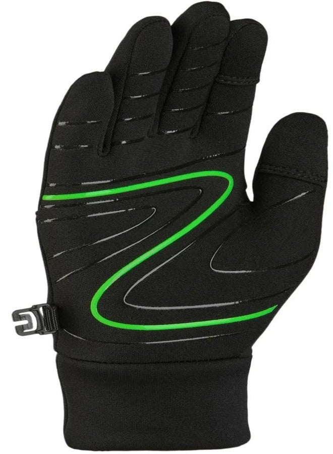 HEAD Kids’ Touchscreen Gloves (Black, LG 10-14) - Image 2