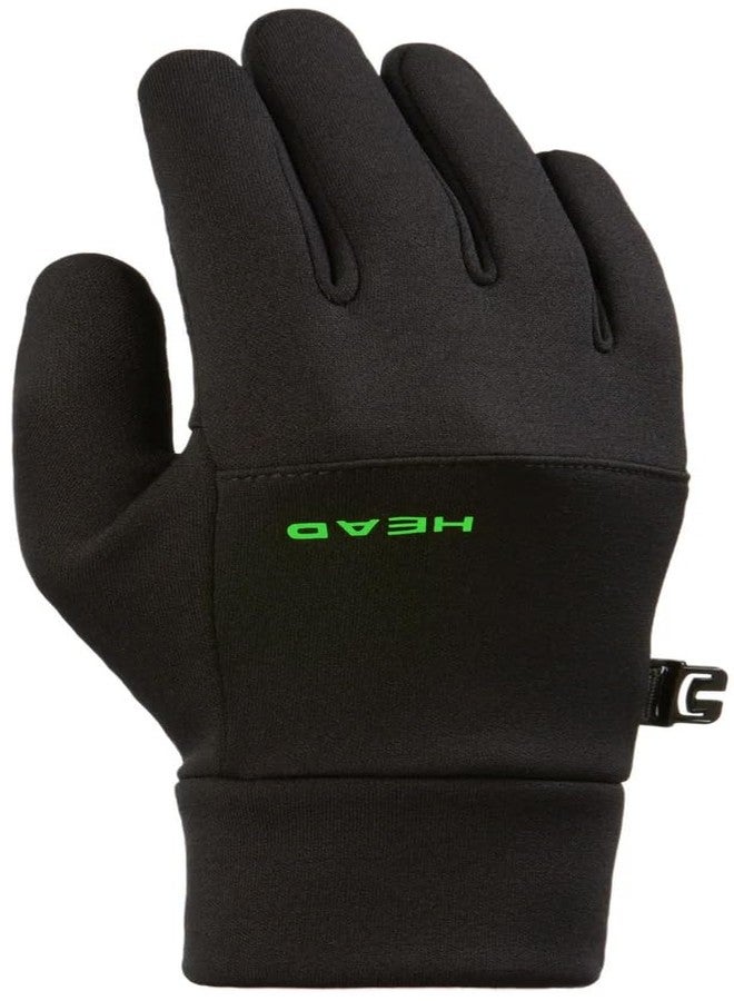 HEAD Kids’ Touchscreen Gloves (Black, LG 10-14) - Image 3