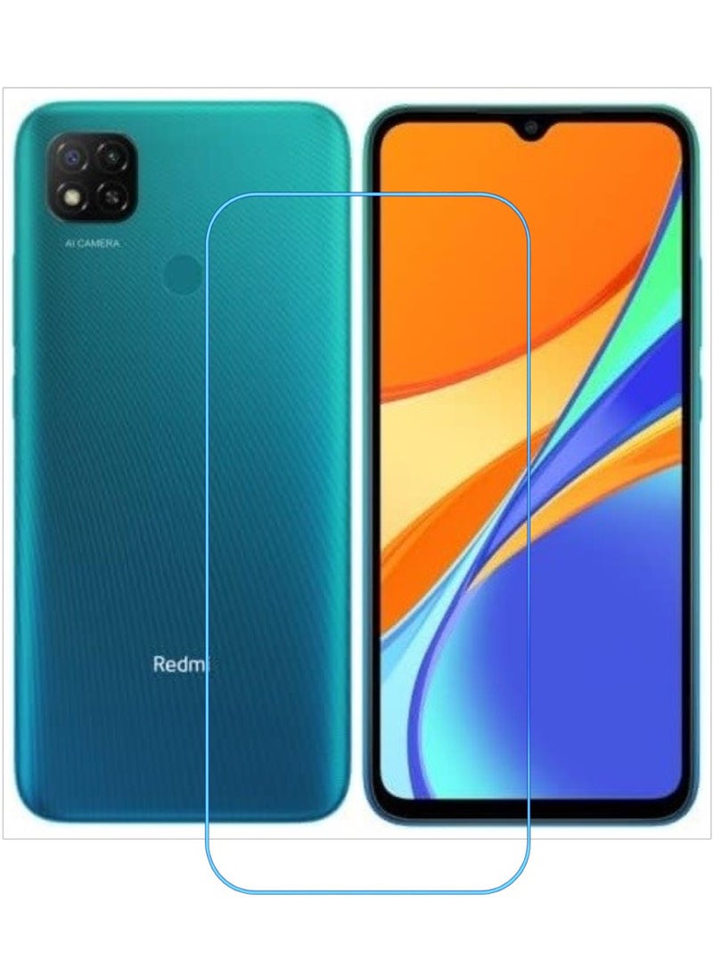 ACLIX Antistatic ESD Dustproof Premium Quality High Definition Clear Tempered Glass Screen Protector Designed For Xiaomi Redmi 9C - Image 1