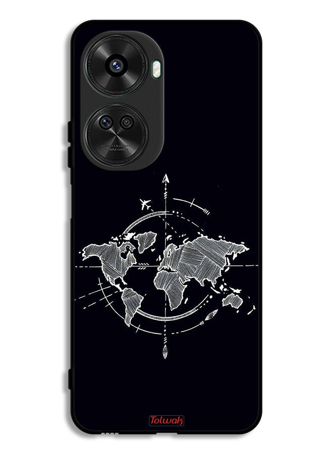 Tolwak Huawei nova 12 SE Protective Case Cover Compass Art - Image 1