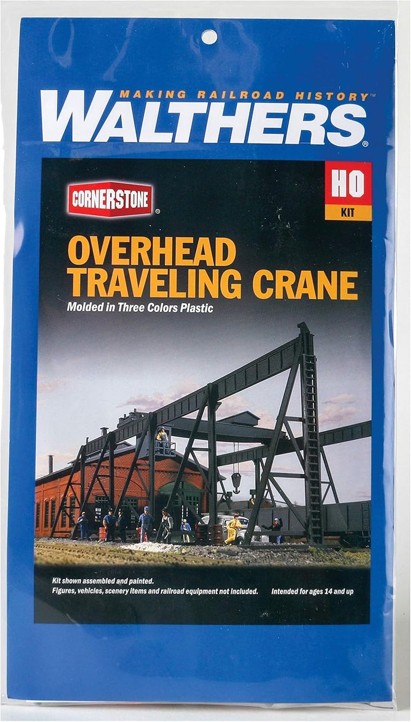 Cornerstone Walthers HO Scale Overhead Traveling Crane Kit - Image 4