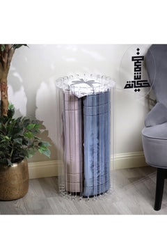 Prayer rug holder stand with a distinctive and elegant design and large size, comes without the rug