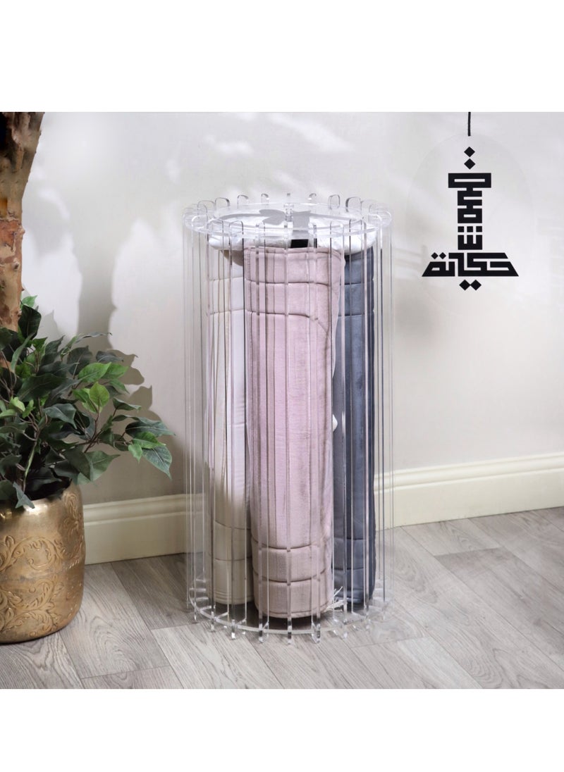 Story Of Candle - Prayer rug holder stand with a distinctive and elegant design and large size, comes without the rug - Image 1