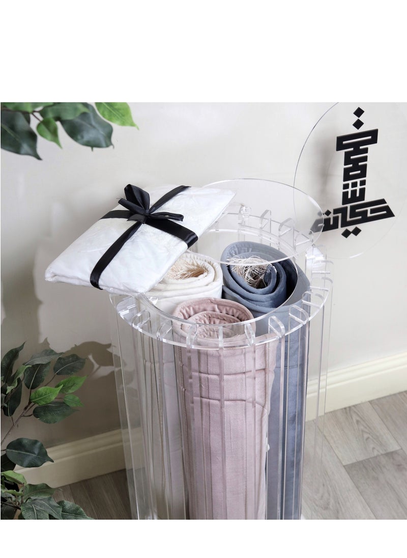 Story Of Candle - Prayer rug holder stand with a distinctive and elegant design and large size, comes without the rug - Image 1