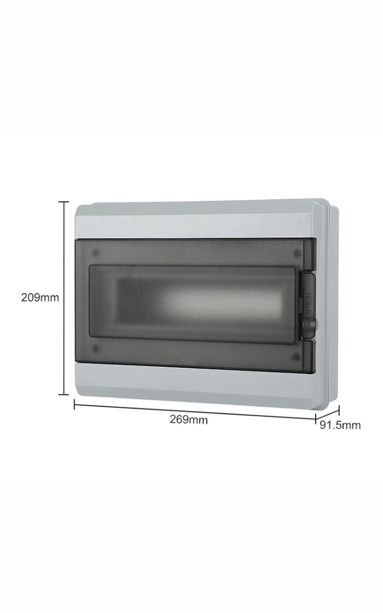 kashemano 12 Way Module ,Electrical Distribution Box,Distribution Protection Box with Wide-Angle Hinged Door,  IP65 Sealing - Image 2