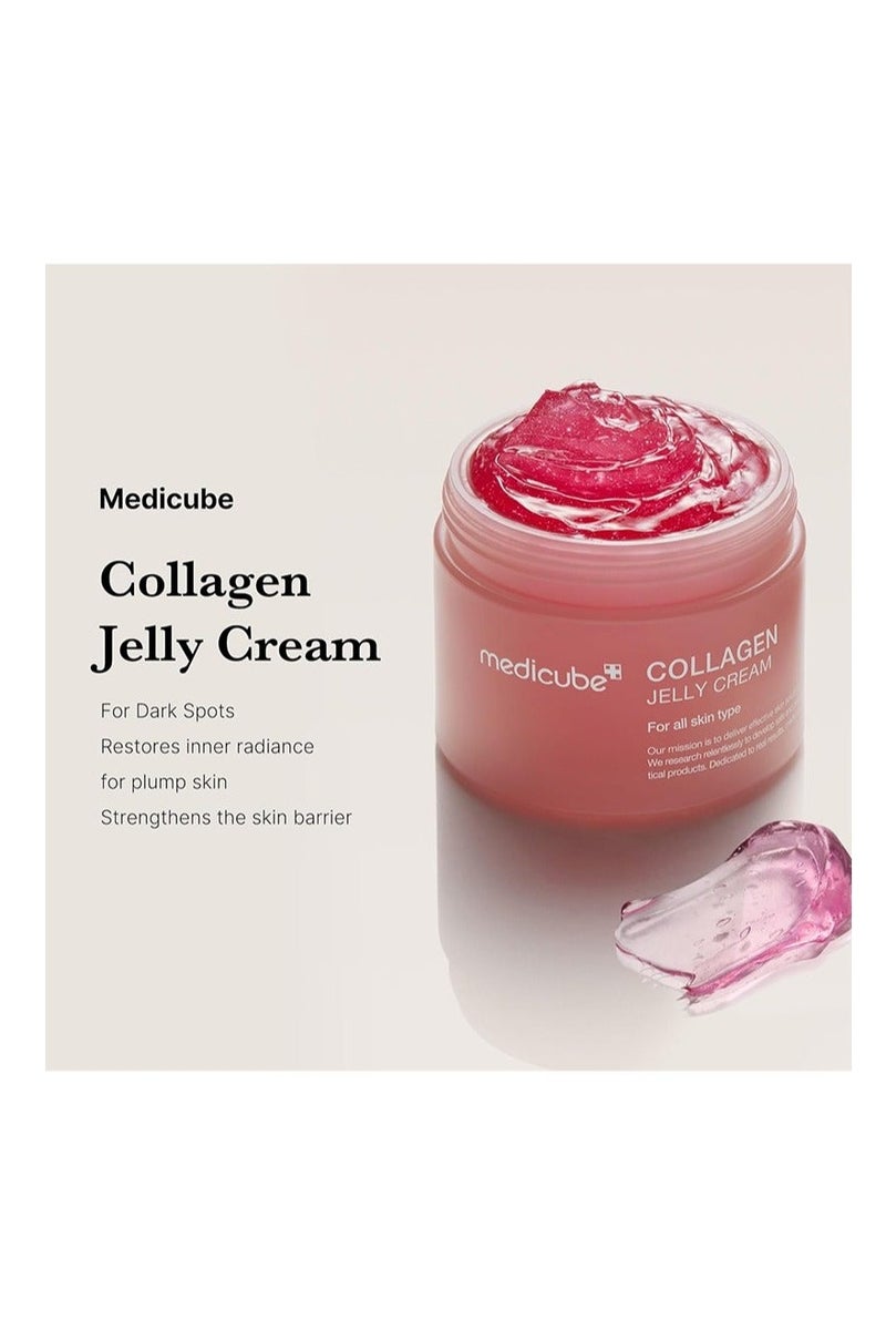 Medicube 2-Piece Medicube Korean Collagen Night Wrapping Mask 75 ml & Collagen Jelly Cream 110 ml - Image 3
