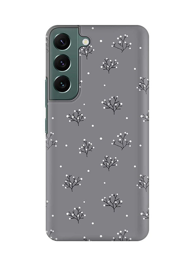 Stylizedd Case for Samsung Galaxy S22 5G Slim Snap Classic Series Shield Matte Finish Print - Winter Splinter - Image 1