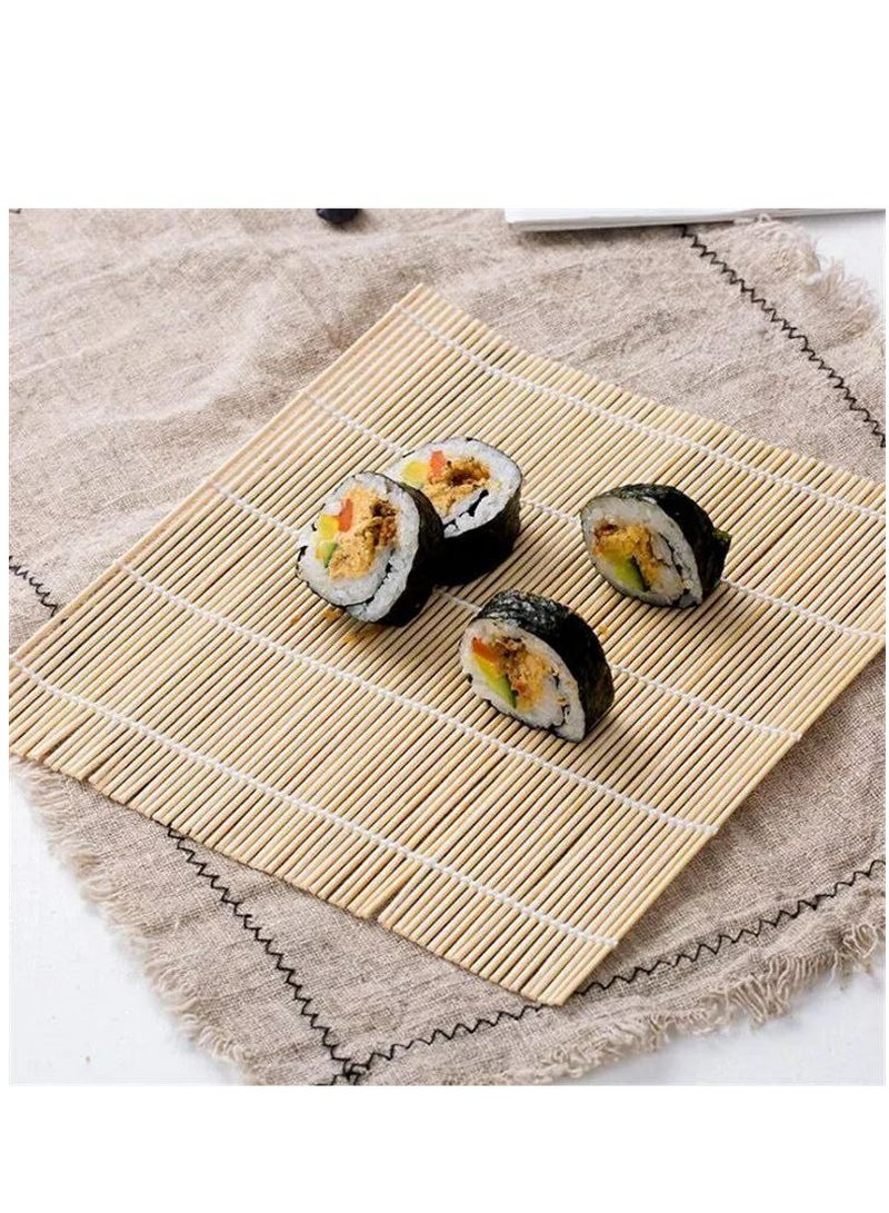 Make sushi effortlessly with this practical sushi mat and maker! Designed to help you create perfectly rolled sushi like a pro at home. Made from high-quality materials and easy to use, ensuring a fun cooking experience. Perfect for sushi lovers and Japanese cuisine enthusiasts! - Image 3