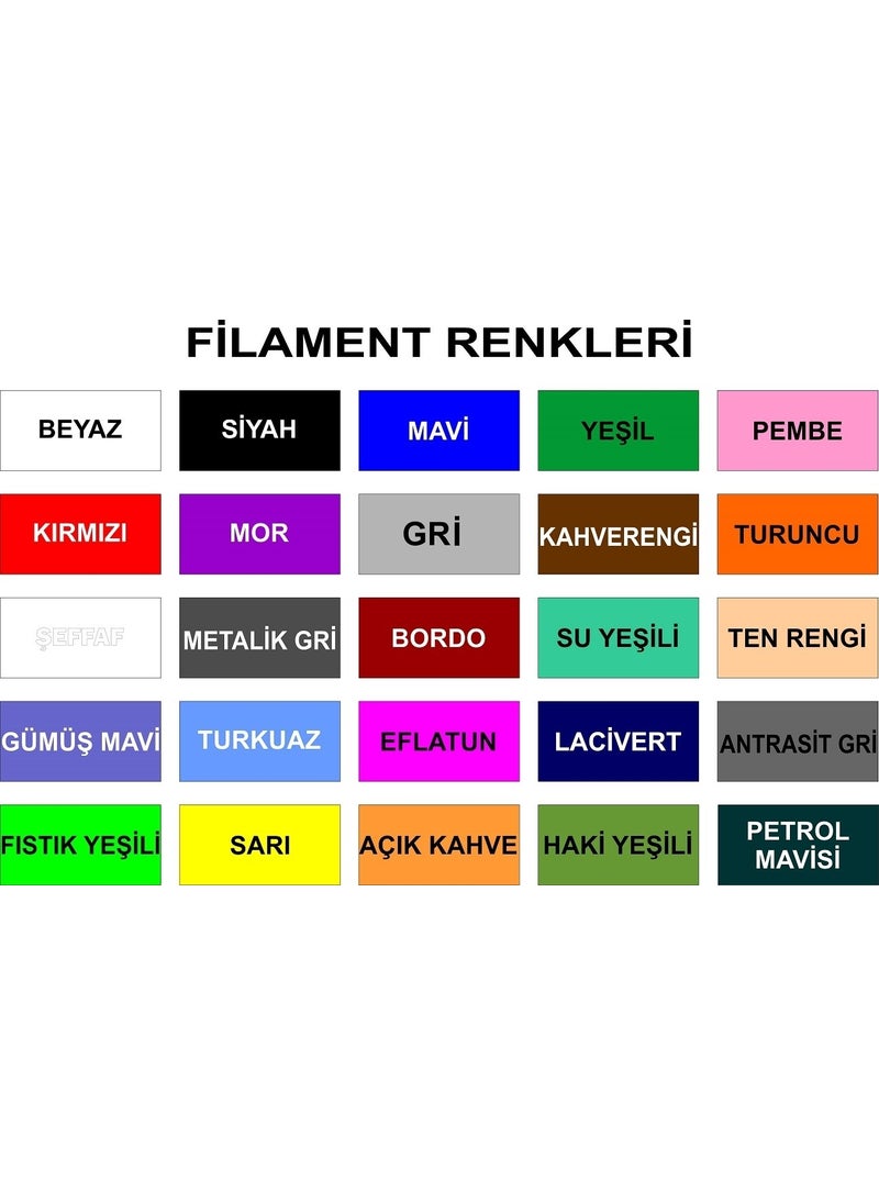 Robobloq 25 Colors 25 Meters (25 x 1 Meter) Pla Filament For 3D Pen Printer  - Image 2