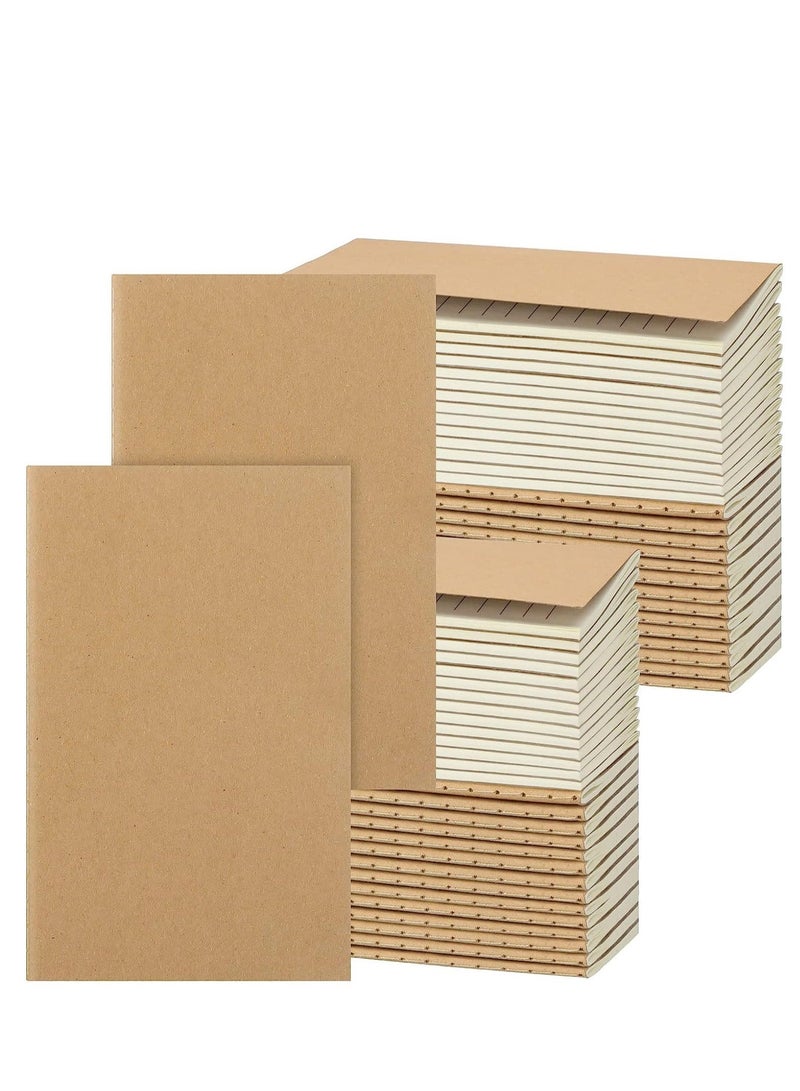 Generic 20 Pack Mini Small Notebooks Set Bulk Tiny Pocket Lined Notebooks Mini Memo Notepads Journals for Kids Classroom Teacher Writing Little Paper Subject Notebooks 30 Sheets/60 Pages  - Image 1