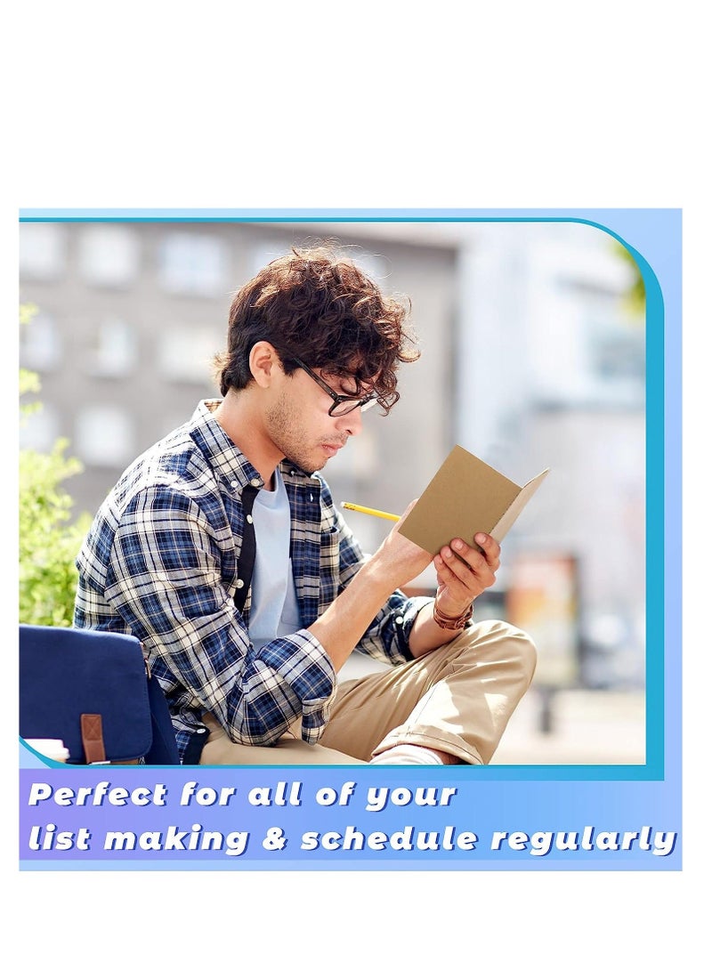 Generic 20 Pack Mini Small Notebooks Set Bulk Tiny Pocket Lined Notebooks Mini Memo Notepads Journals for Kids Classroom Teacher Writing Little Paper Subject Notebooks 30 Sheets/60 Pages  - Image 4