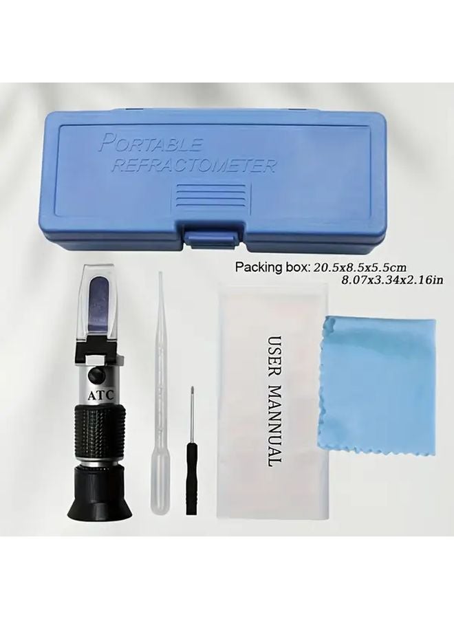 4 In 1 Urea Refractometer For Automotive Antifreeze Electrolyte And Glass Cleaner Testing - Image 5