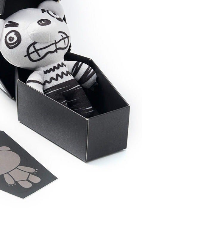 Deddy Bears Doodlebear Lil  Dodgers Plush 14cm Soft & Squishy Deddy Bear, Series 3, Box with Certificate, Collectible Toy for Ages 6+ - Image 1