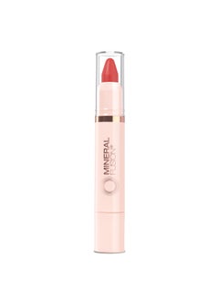Mineral Fusion NEW Sheer Moisture Lip Tint, Buildable Lip Color, Hydrating Lip Balm with Jojoba Oil, Shea Butter & More, Hydrates & Nourishes, FD&C Dye-Free & Hypoallergenic, Courageous, Cherry-Red