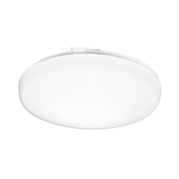 11 INCH ROUND LED FLUSH MOUNT CEILING LIGHT LOW PROFILE MODERN CEILING LIGHT FIXTURE 4000K COOL WHITE COLOR TEMPERATURE DIMMABLE WHITE FMLRDL 11 14840 M4