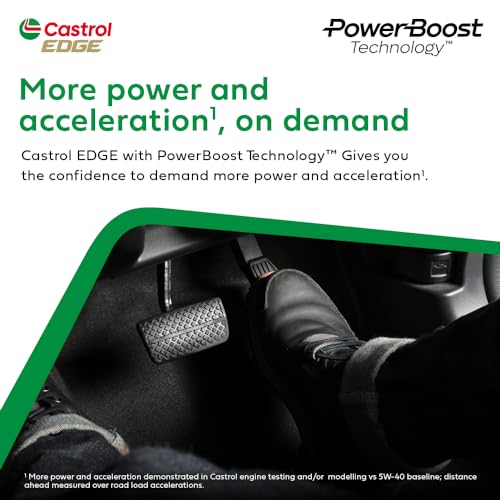 Castrol EDGE Euro Car 0W-20 M Advanced Full Synthetic Engine Oil | Power Boost Technology | 40%* Improved Performance | For Petrol, Diesel, CNG & Hybrid Cars | 1L - Image 4